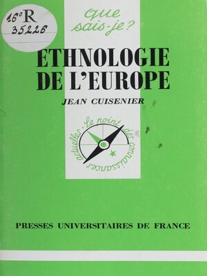 cover image of Ethnologie de l'Europe